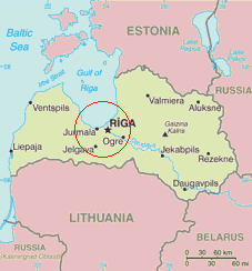 Vai alle note politiche e geografiche della Lettonia