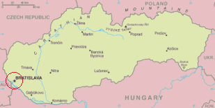 Vai alle note politiche e geografiche della Slovacchia