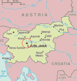 Vai alle note politiche e geografiche della Slovenia