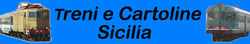 Treni e cartoline della Sicilia