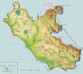 Cartine geografiche del Lazio
