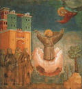 Assisi, affreschi di Giotto nella Basilica di San Francesco