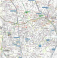 Mappa del centro di Berlino