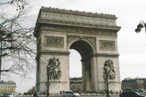 Foto di Parigi (Arco di Trionfo)